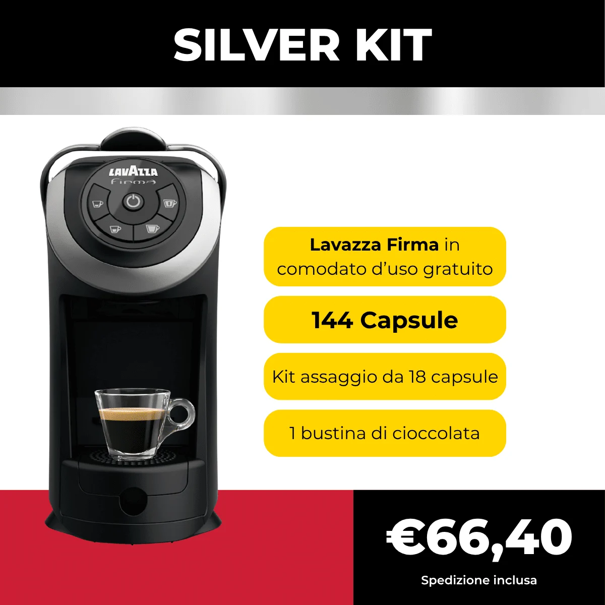 Lavazza Firma | Silver Kit