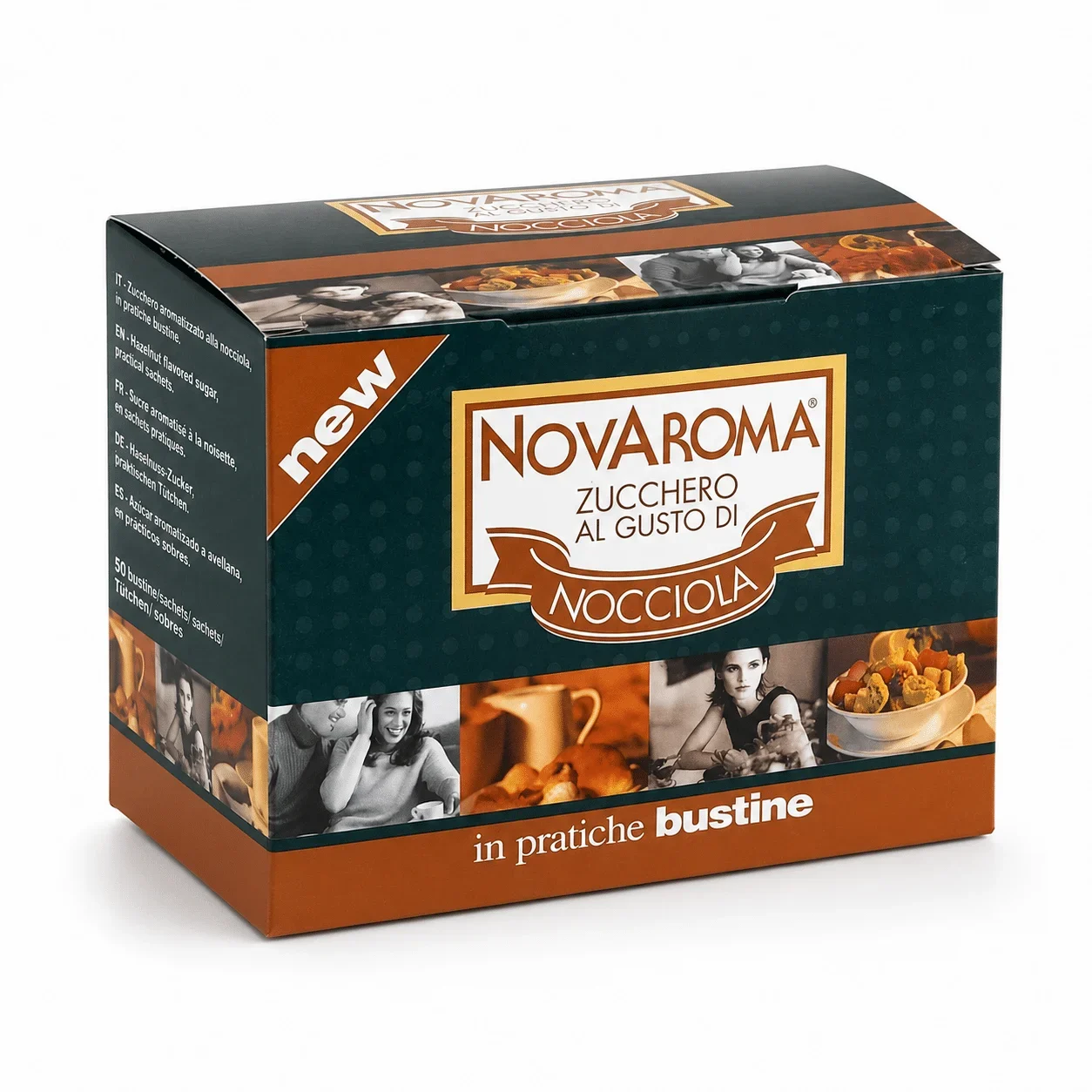Bustine di Zucchero alla Nocciola